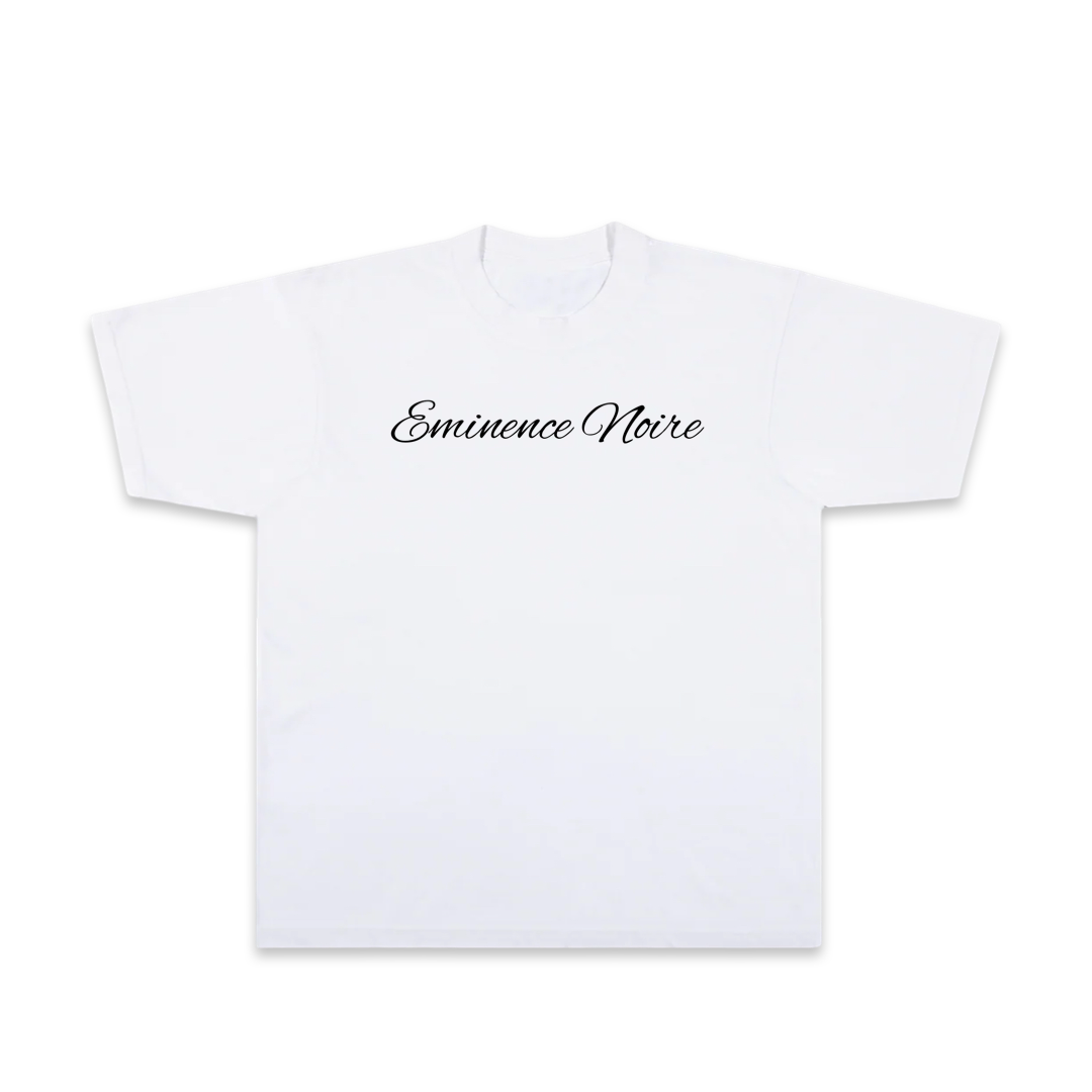 White/Black Signature Tee