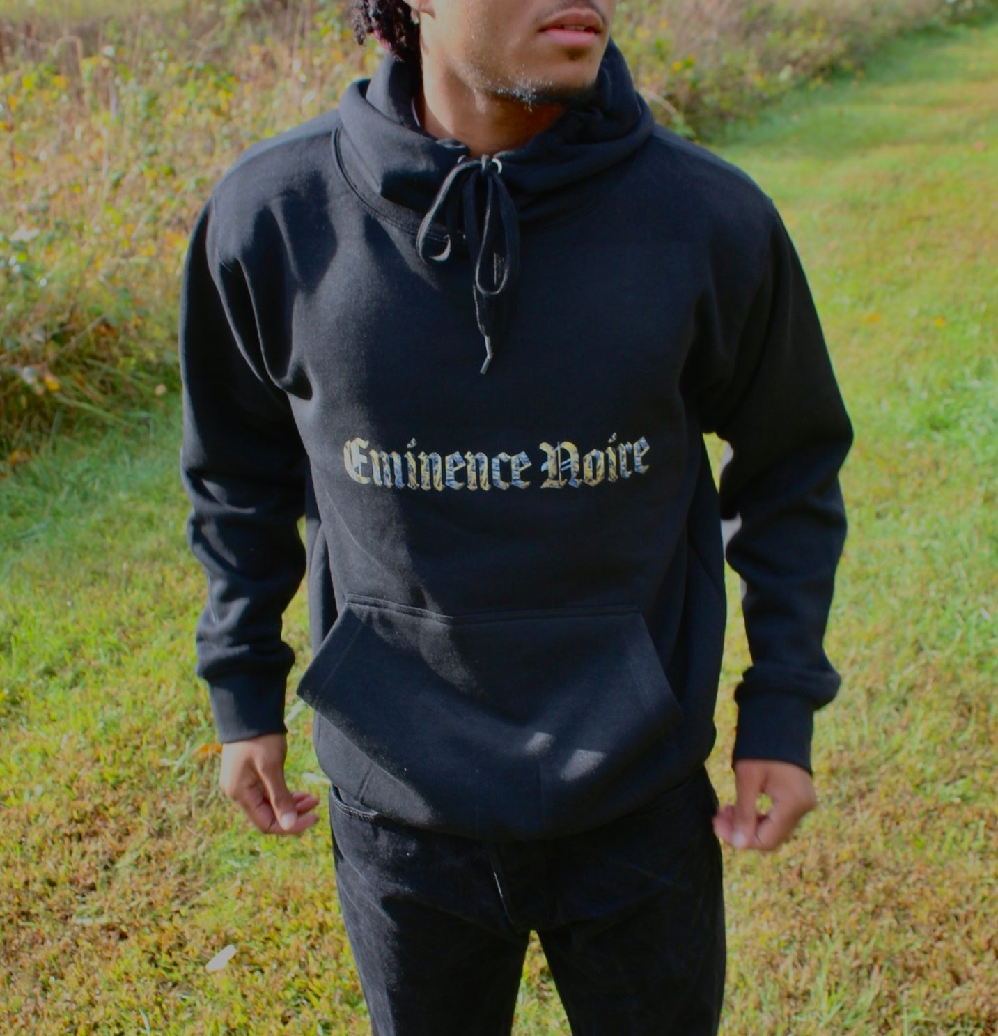 Black Streetwear Hoodie