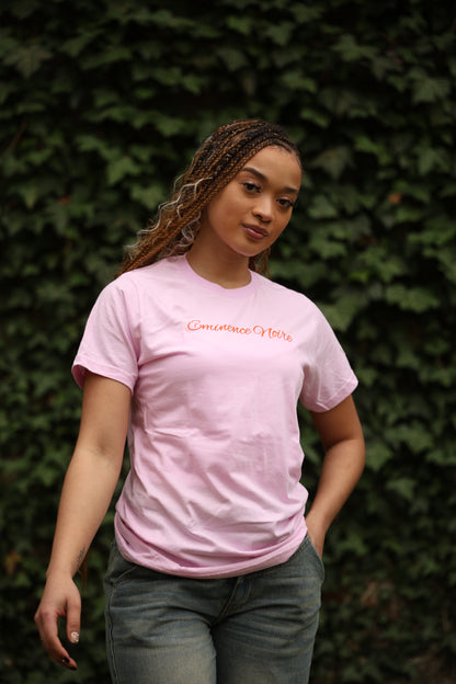 Pink Signature Tee