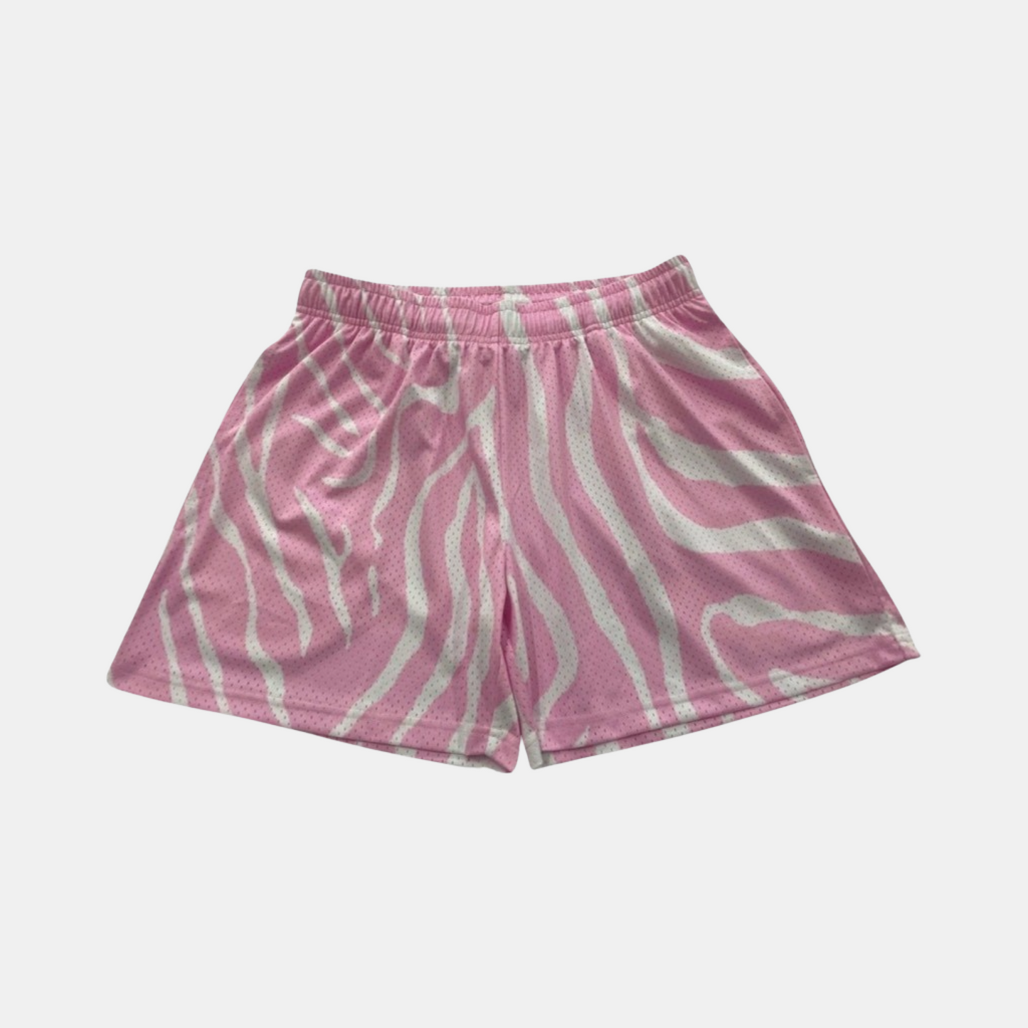 Pink Mesh Shorts